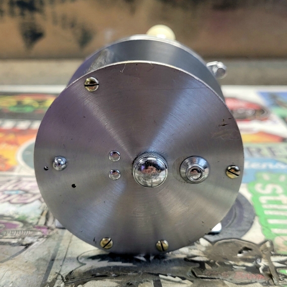 *Sold* 1951 JA Coxe Model 65c (Hybrid) Fishing Reel - Picture 3 of 5